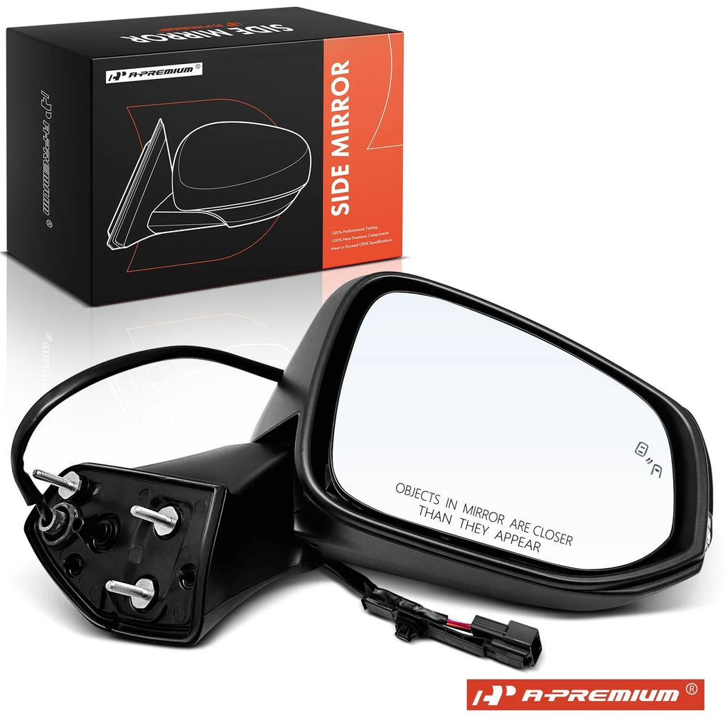 Manual Fold Blind Spot Passenger Power Mirror for Toyota Highlander (2014–2019)