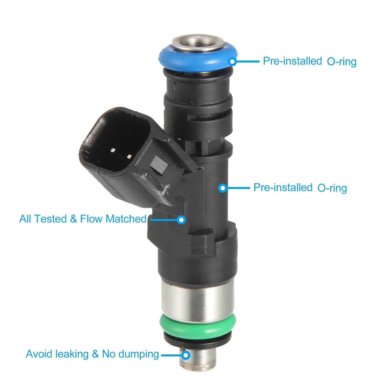 6Pcs Fuel Injector Nozzle 0280158055 for Ford Ranger Explorer (2007–2010)