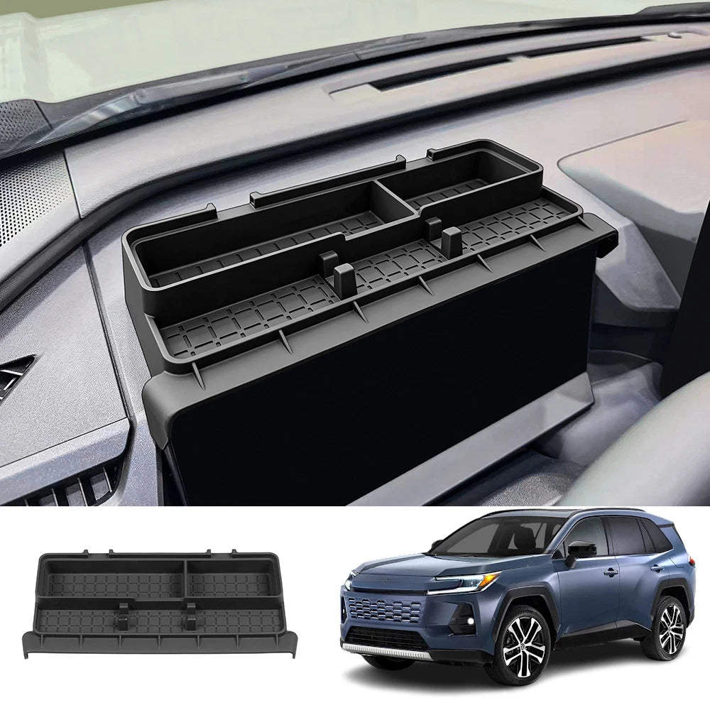 Dashboard Storage Compartment with Phone Mount for Toyota RAV4 (2026)