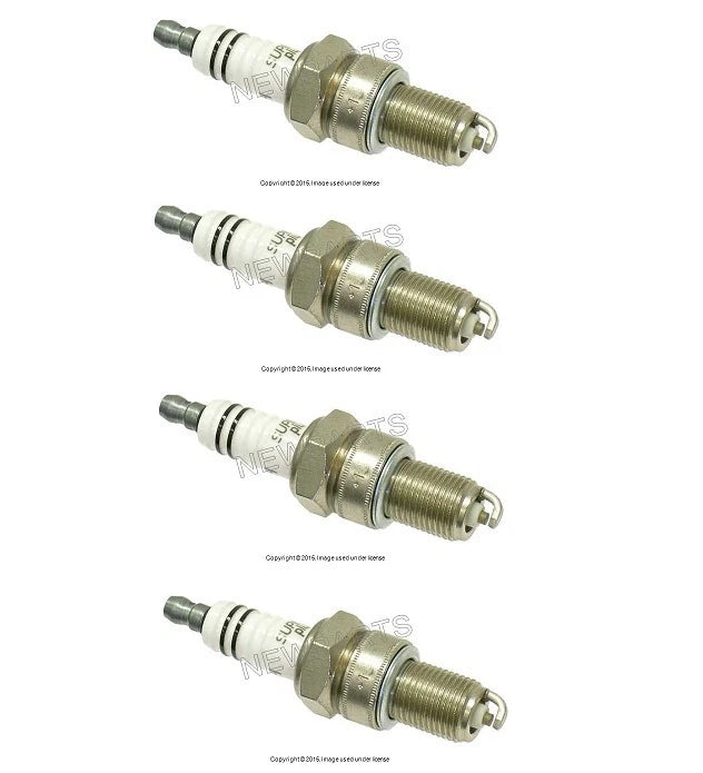 Set of 4 Spark Plugs for Porsche 968 (1992–1995) Bosch WR-7-DC+ 7900