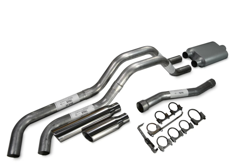 Dual Exhaust Muffler 2.5" Side Exit for Nissan Titan (2004–2006)