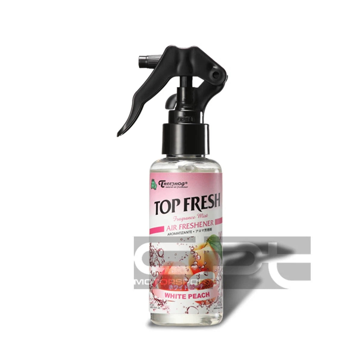 Treefrog Air Freshener Spray for Auto (100ml) - White Peach Scent