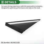 Front Right Pillar Corner Triangle Trim for Hyundai Sonata (2015–2018) No. 86190C1100