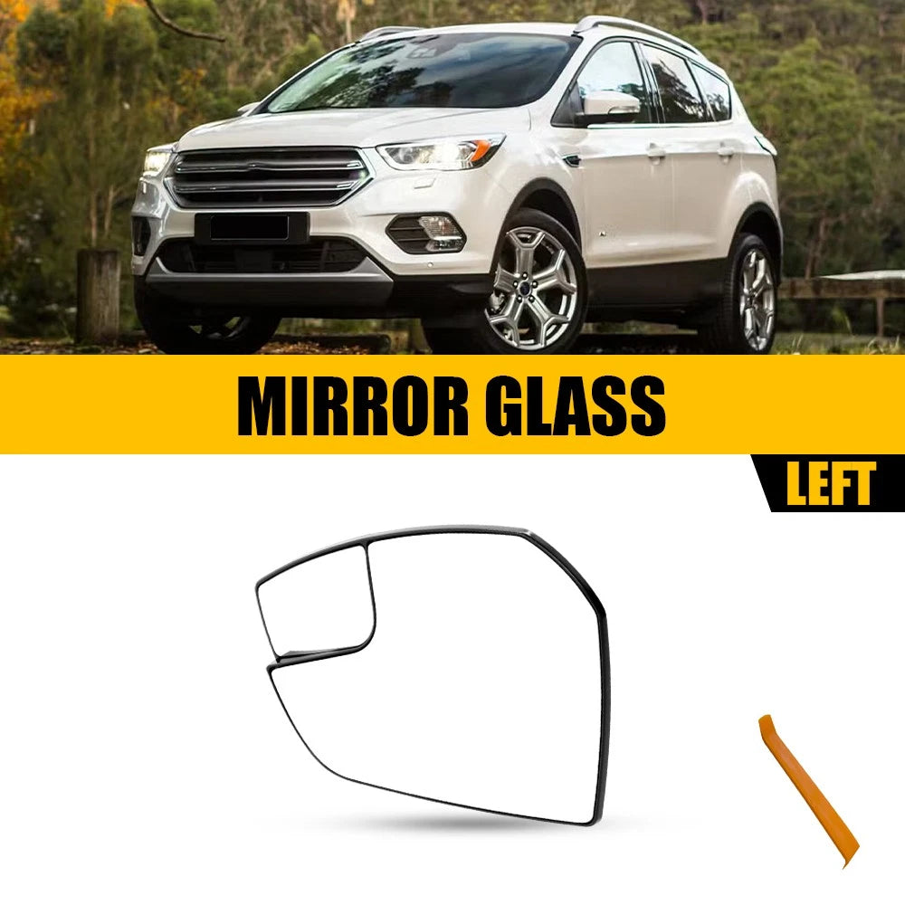 Non-Heated Mirror Glass for Ford Escape (2017–2019) Driver Side Left