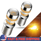 LED Turn Signal Light for AUXITO 1156 7506 (Canbus, Amber)