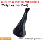 Manual Shift Boot Cover for Honda Civic (1998–2002) Black PVC Leather