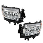 Set of 2 Clear Halogen Projector Headlights for Subaru Forester (2006–2008)