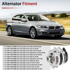 Alternator for BMW 328i xDrive 2013, 528i 2008-2010