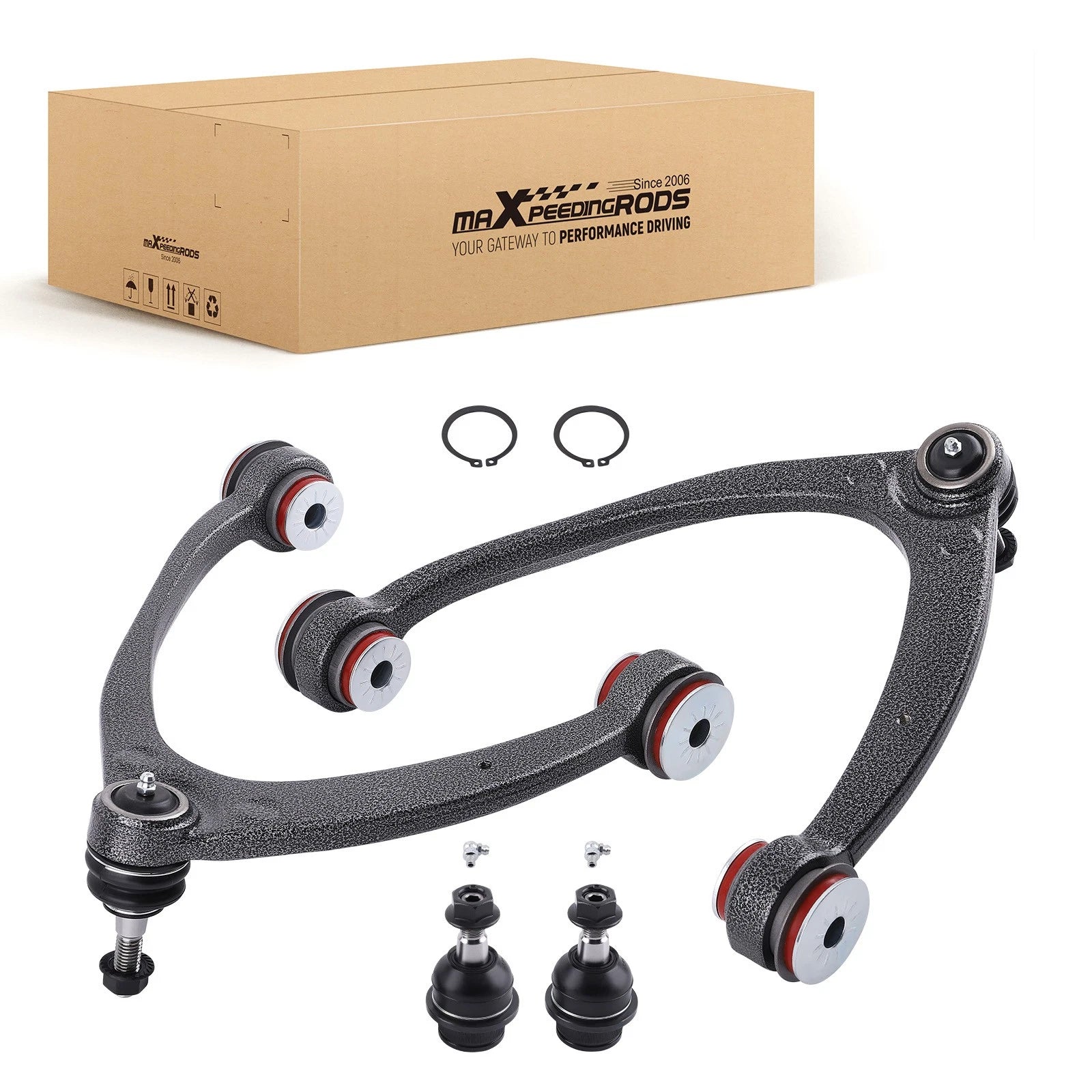 Upper Control Arms w/ Lower Ball Joint for Chevrolet Silverado Sierra (2007-2013)