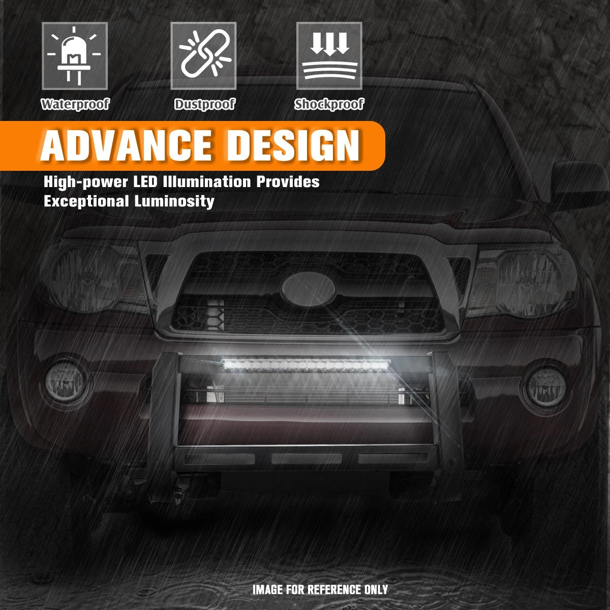 RGB Light Bar Headlights for Dodge Ram 1500 2500 3500 (1994–2002)