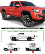 Off-Road Side Armor for Toyota Tacoma (2005-2023)