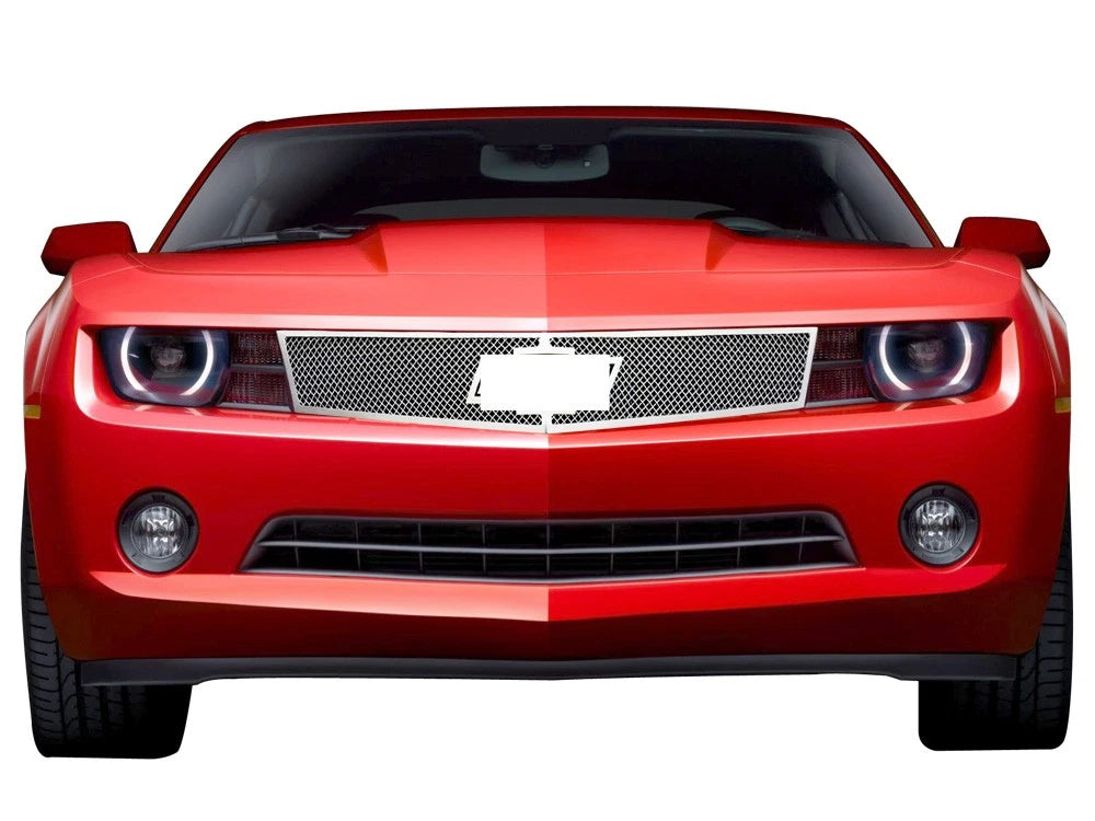 Stainless Chrome Mesh Grille Insert for Chevy Camaro (2010-2013)