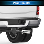 2.8" Inlet Exhaust Tip for Toyota Tacoma (2005–2023) Silver Tone