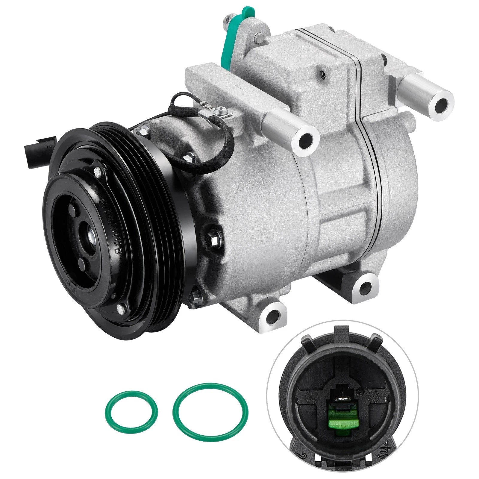 A/C Compressor w/Clutch for Dodge Attitude (2006–2010) & Hyundai Accent (2006–2009) 1.6L