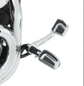 HTTMT Black Airflow Brake Pedal Pad for Harley Dyna (1993–Present), XL (2014–Present)
