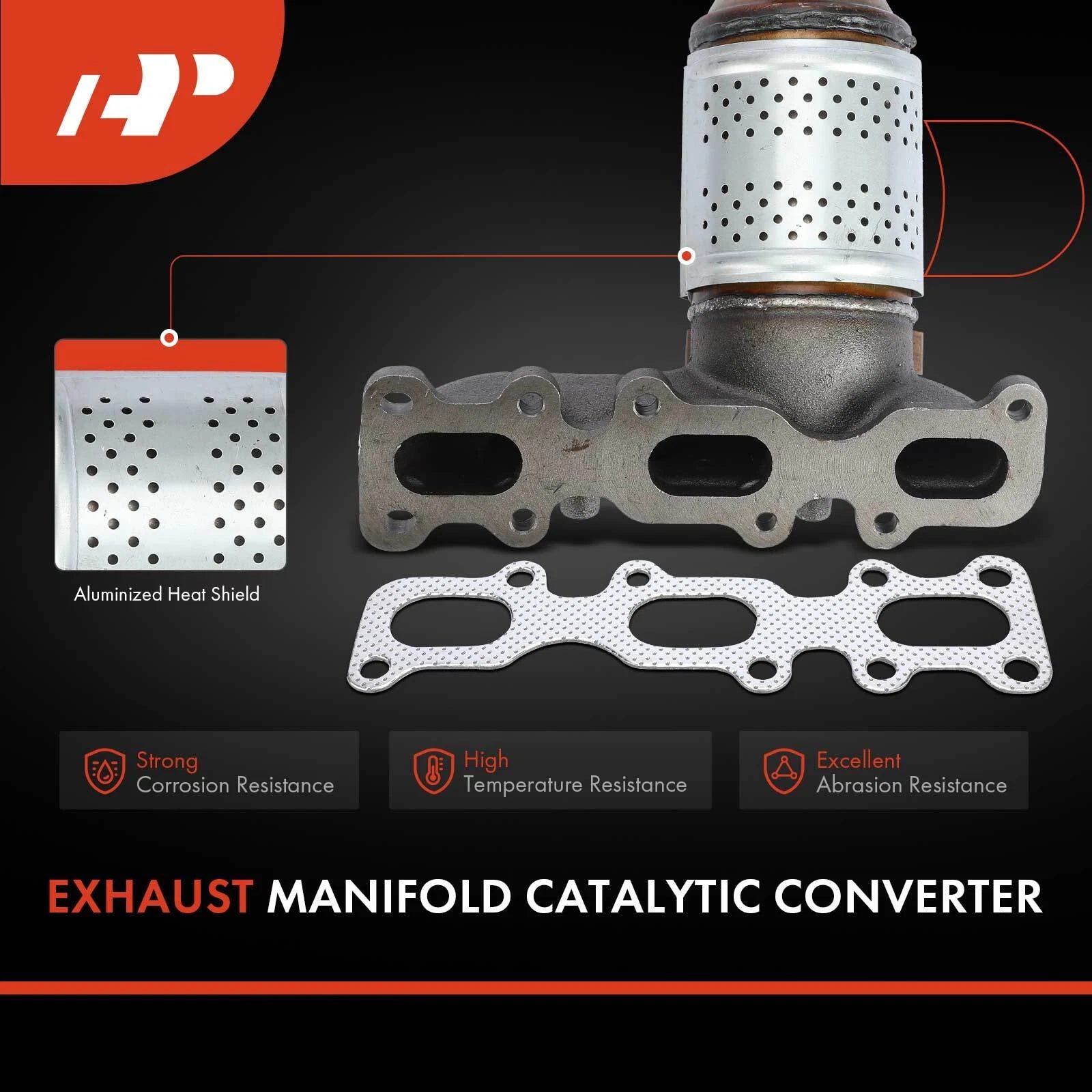 Front Right Catalytic Converter for Ford Explorer Edge MKZ (2013-2019)