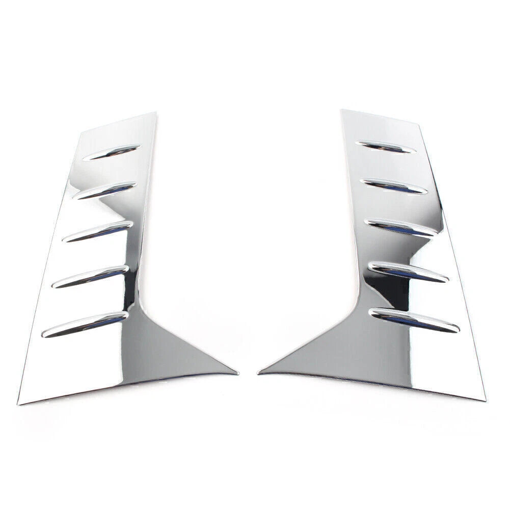 Set of 2 C-Pillar Molding Cover Trims Chrome for Toyota Alphard Vellfire (2016–2019)