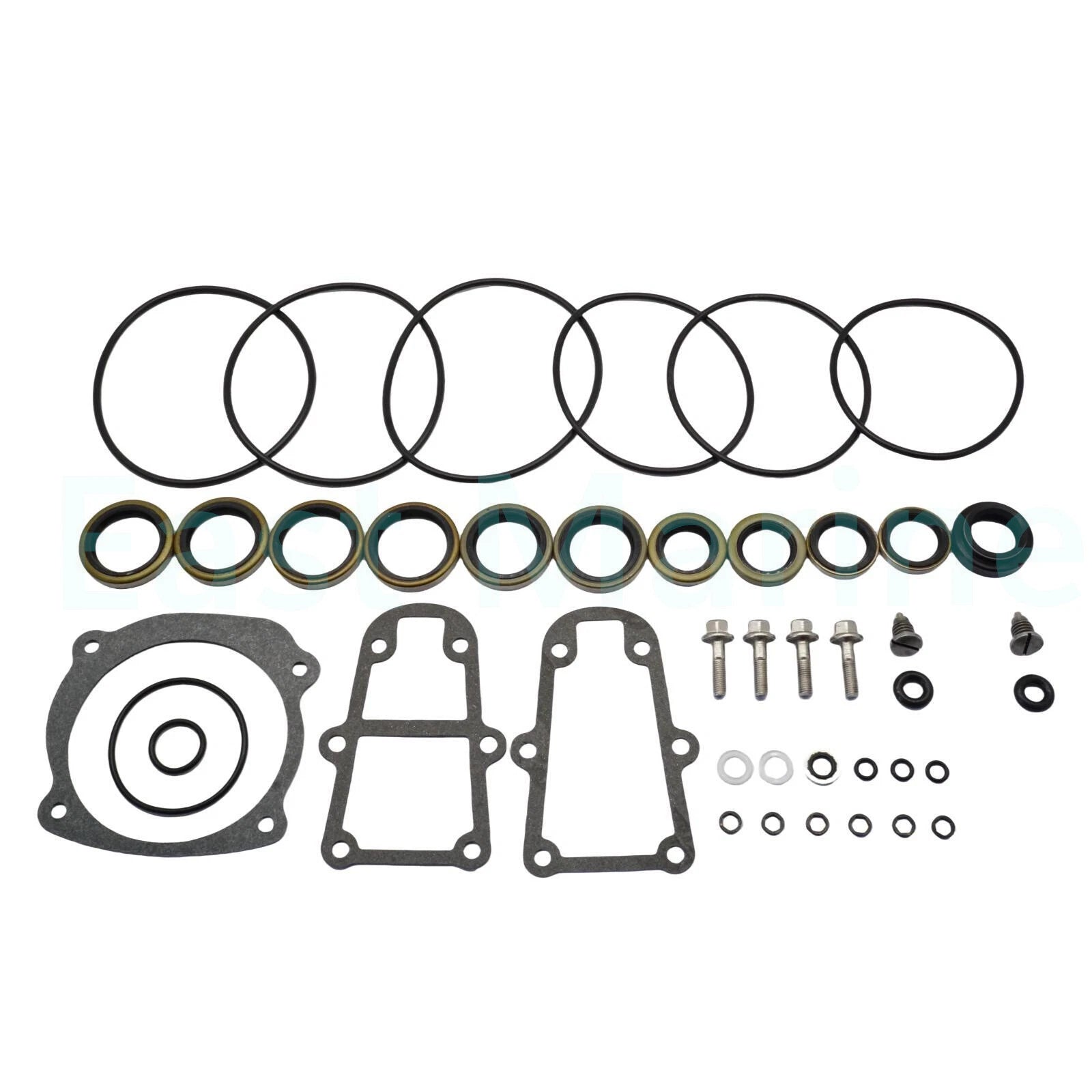 Lower Unit Gearcase Seal Kit for Johnson Evinrude E-Tec (5006373, 439141, 18-2623)