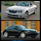 Set of 4 Side Marker Light Lamps for Chrysler Crossfire (2004–2008)