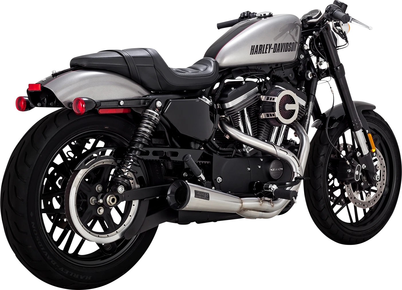 2-into-1 Upsweep Exhaust for Harley Sportster (2014–2022)
