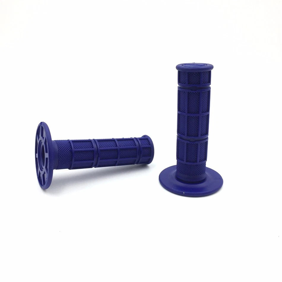 7/8" Left 1" Right Gel Blue Hand Grip for Yamaha R1 R6 R6S (2000–2023)