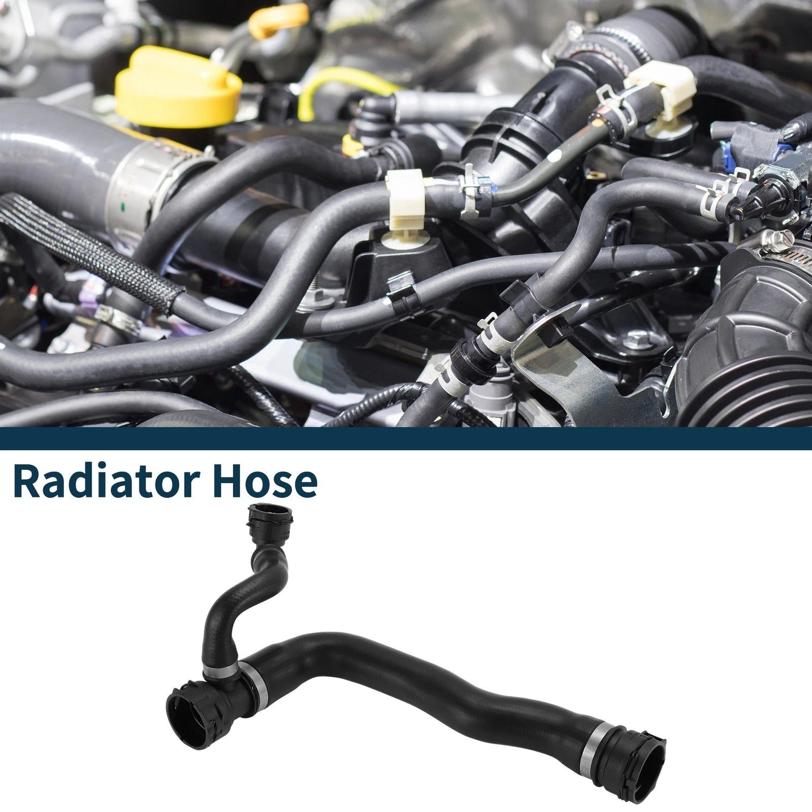 Radiator Hose No.17127519256 for BMW 525i (2004–2005) Upper Hose