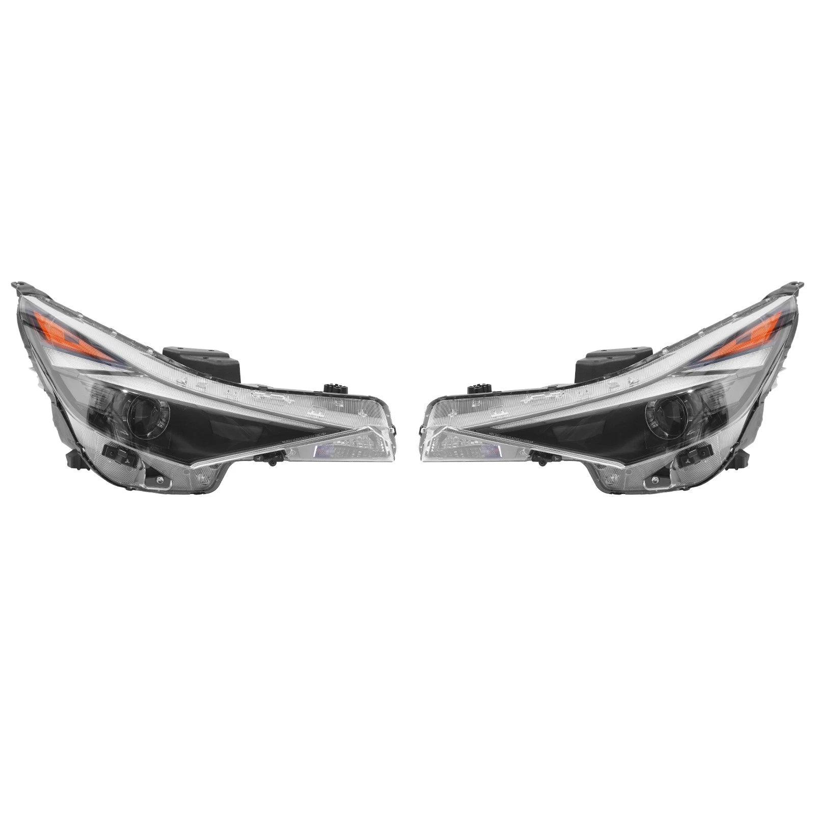 Headlights for Hyundai Elantra (2021–2022) Halogen with LED DRL Left+Right