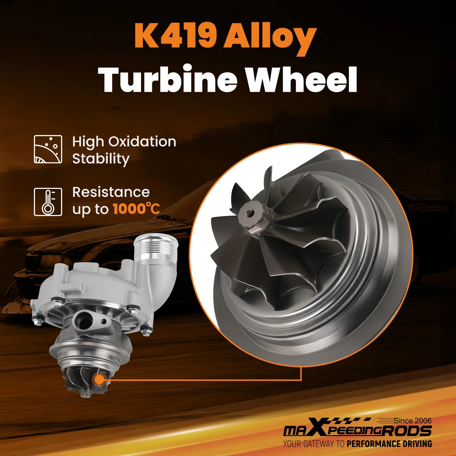 Billet Turbo Cartridge for Audi A6 RS6 A7 S7 A8 S8 (2012–2018)