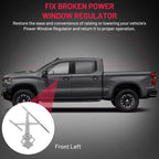 Power Window Regulator for Lexus RX350 (2016–2020) Front Left Assembly