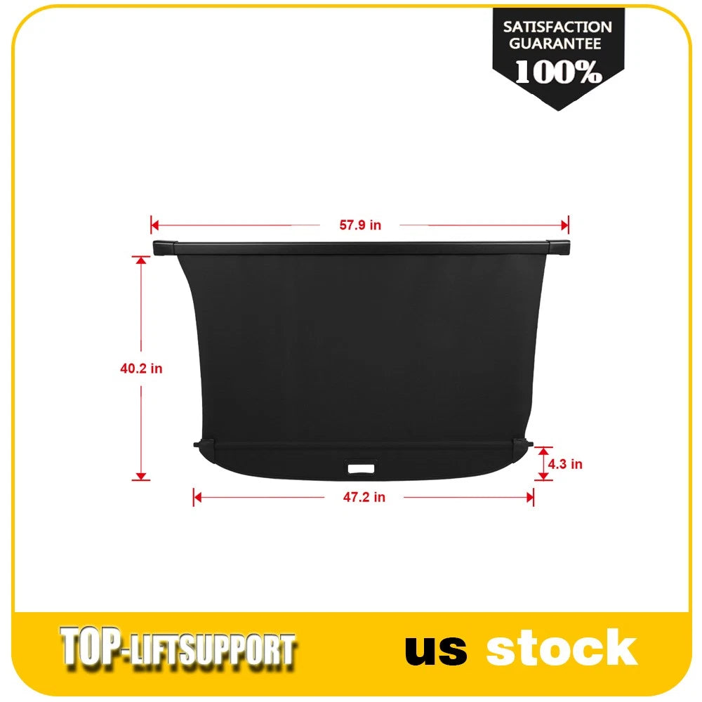 Retractable Rear Cargo Security Trunk Cover for Kia EV9 (2024–2025)