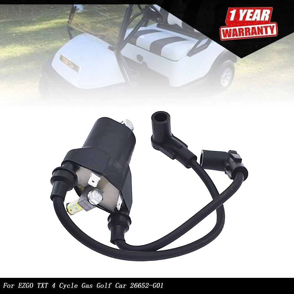 Ignition Coil for EZGO TXT 4 Cycle Gas Golf Car (2000–2023)