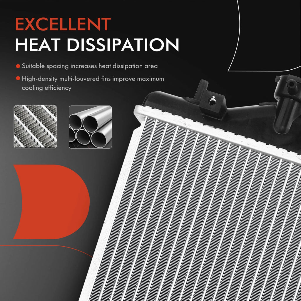 Radiator with Oil Cooler for Subaru Forester (2009–2013) Turbocharged