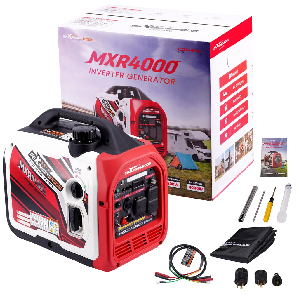 Portable Inverter Generator 4000W for Camping Backup RV (Gas) (2020–2026)