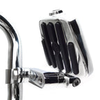 Rebelion Skull Highway Foot Pegs for Harley Wide Glide Street Glide (2010–2023)