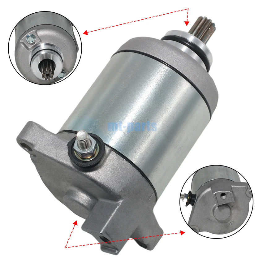 Starter Motor for Piaggio Beverly 125 RST/Sport (2001–2009)