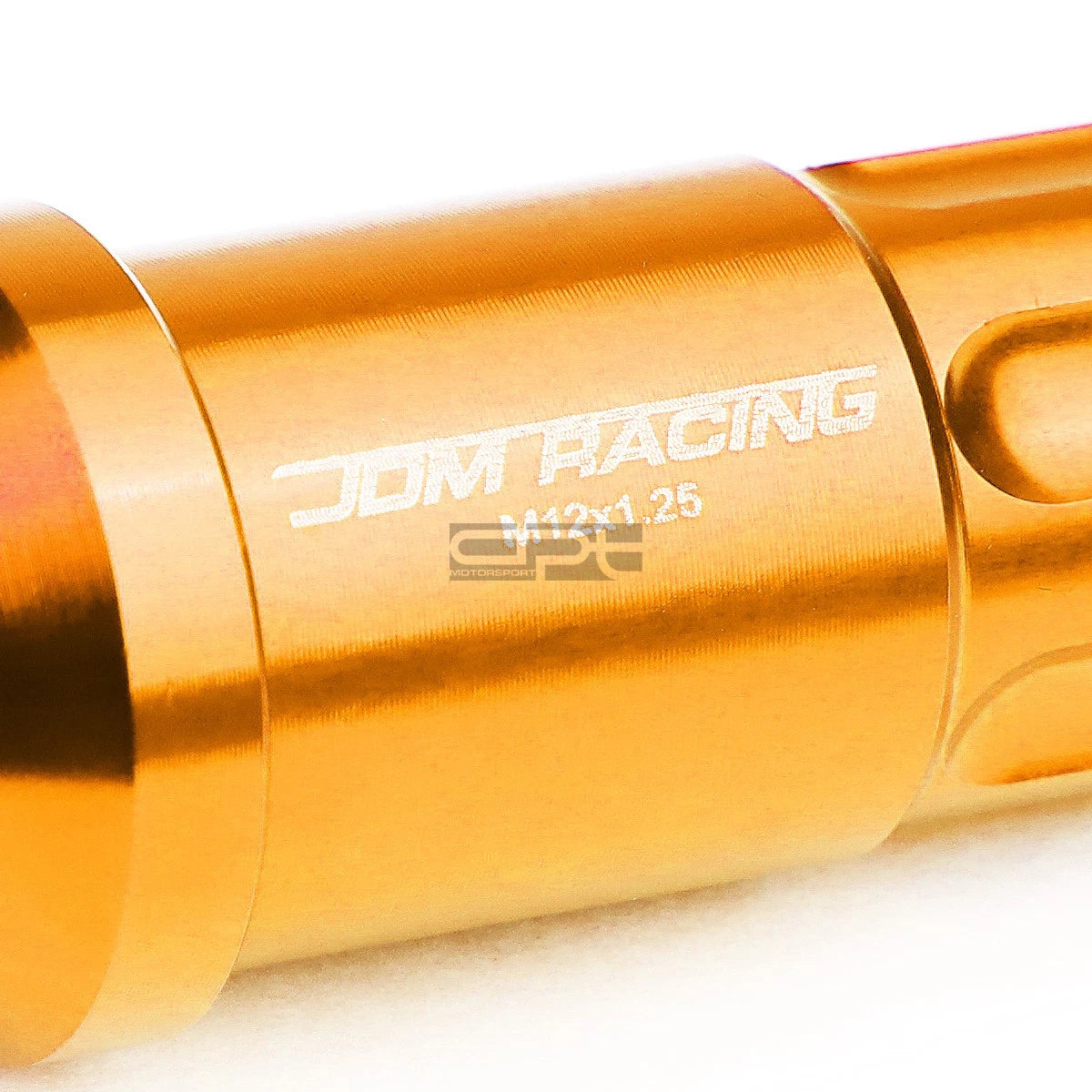 20 PC Open End M12x1.25 50mm Tall Orange Aluminum Lug Nuts + Lock Key for JDM