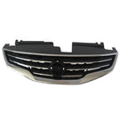 Replacement Front Black Chrome Plastic Grille for Jeep Wrangler (2007–2018)