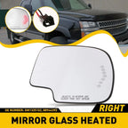 Heated Mirror Glass with Turn Signal for Chevy GMC Cadillac (2003–2007)