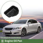 1 Pcs Engine Oil Pan No.1210246040 for Lexus GS300 (1998–2005) Iron Black