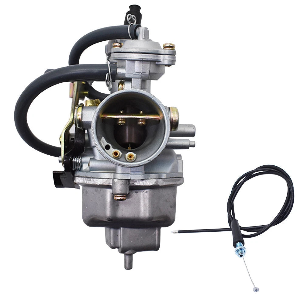 Carburetor & Throttle Cable for Honda Recon 250 TRX250TM (1997–2019)