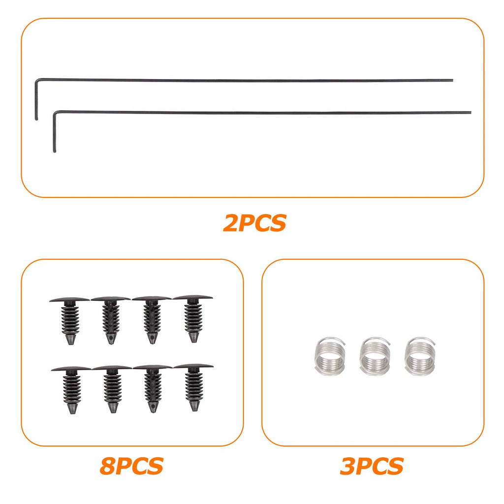Flexible Tailgate Trim Cap Molding for Ford F250 F350 Super Duty (2008–2016)