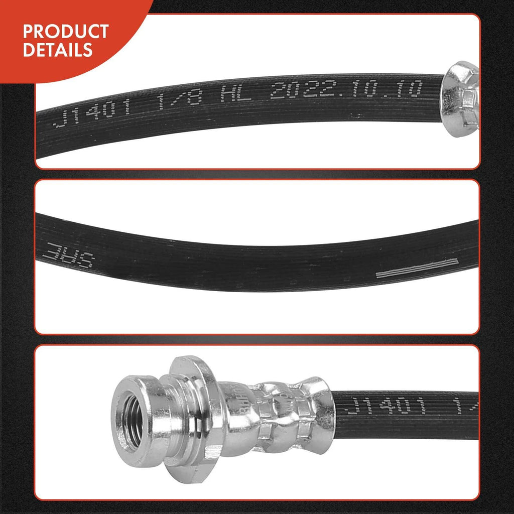Front Left Brake Hydraulic Hose for Nissan D21 (1986–1994)
