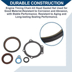 Set of 1 Engine Timing Cover Gasket TCS45052 for GMC Envoy (2004–2009)