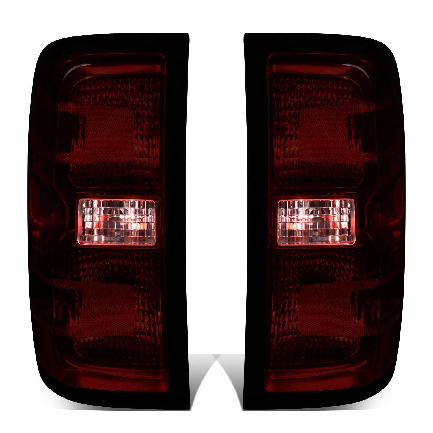 Smoked Lens Tail Brake Lights for Chevy Silverado GMC Sierra (2014–2019)