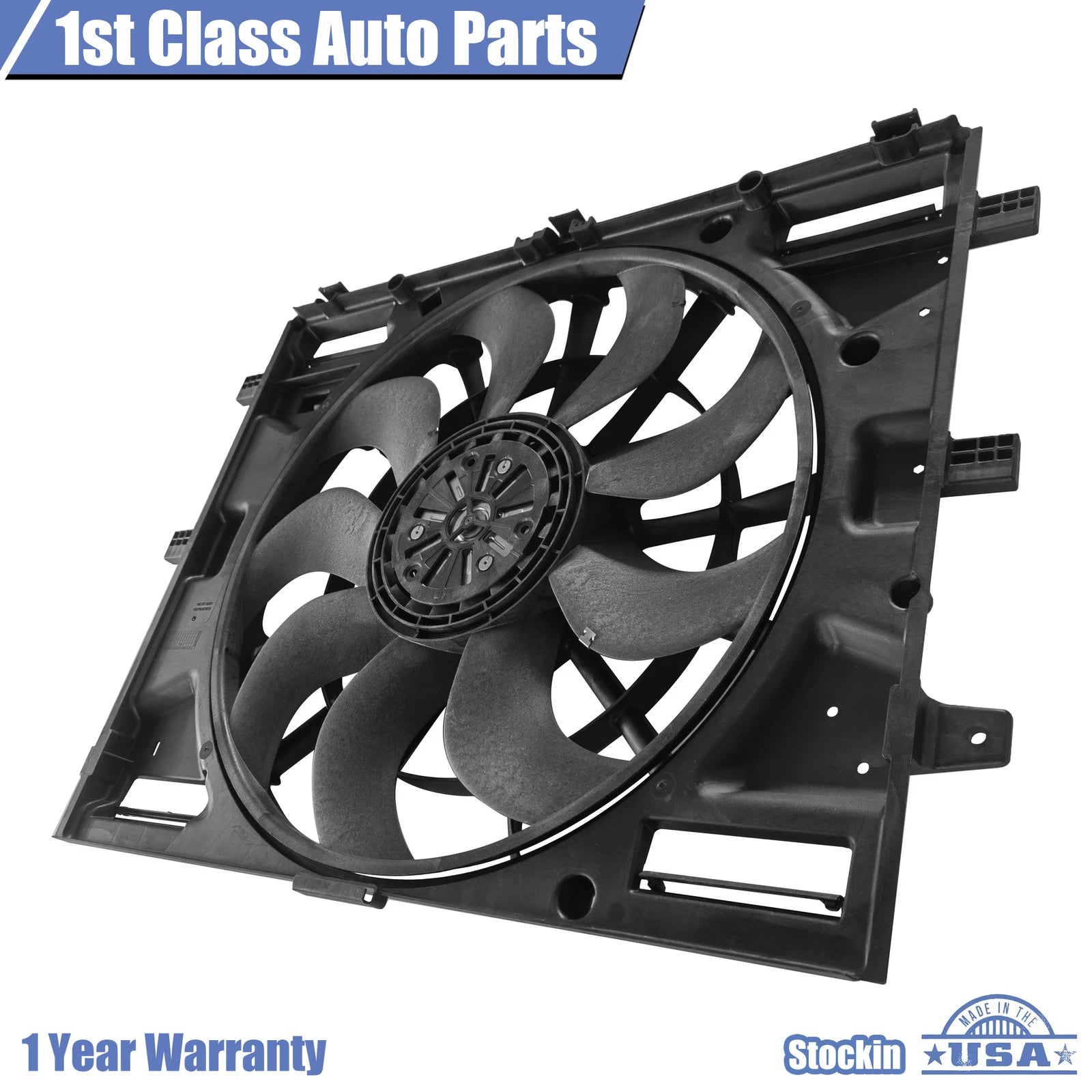 Engine Radiator Cooling Fan for Chevrolet Equinox GMC Terrain (2010–2017) 84448451