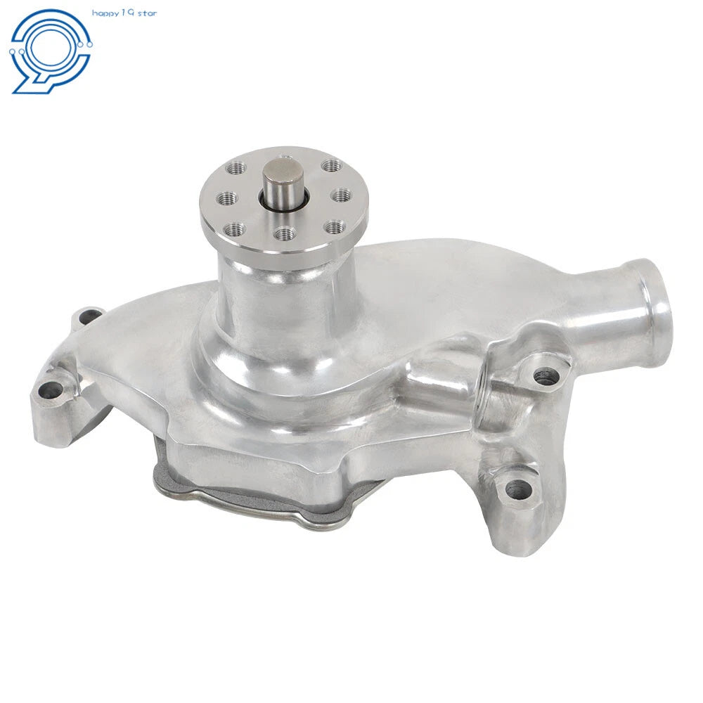 Polished High Volume Water Pump for SB Chevy 327 350 (1969-1986)