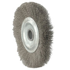 Stainless Steel Wire Wheel Brush for Deburring and Polishing (16mm Hole)