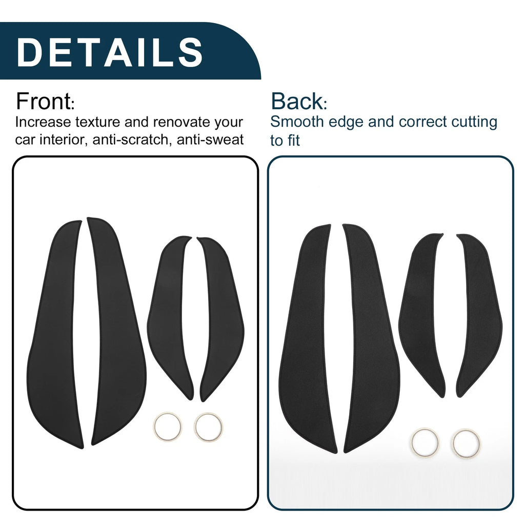 Set of 1 Car Door Anti Kick Pad Sticker Protector for Buick Encore (2014–2015)