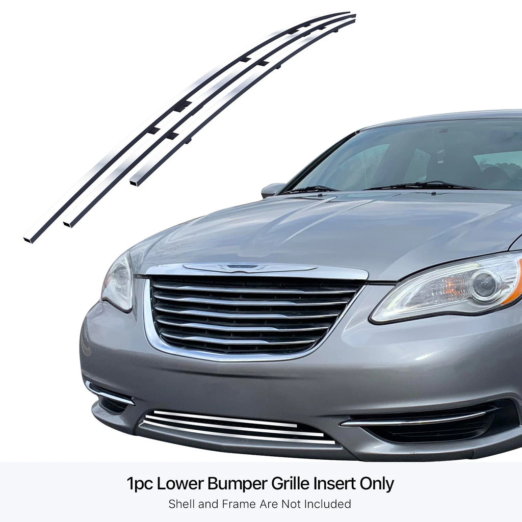 Chrome Billet Grille Insert for Chrysler 200 (2011-2014)