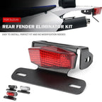 Rear Fender License Plate Holder for Suzuki DRZ400E DR-Z400S DRZ 400 SM (2023-2024)